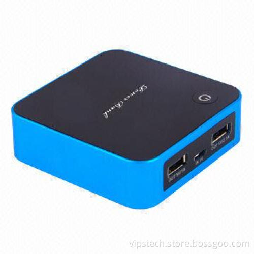 USB Mobile Phone Charger with 6,600mAh Capacity, Used for iPhone, Samsung and Nokia